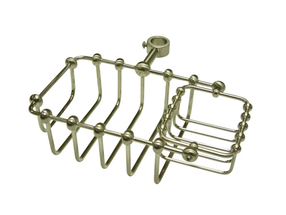 Kingston Brass 7" Riser Mount Soap Basket