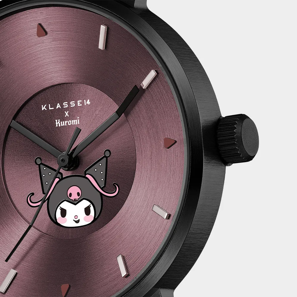 KLASSE14 x SANRIO KUROMI VOLARE DARK MESH 36MM