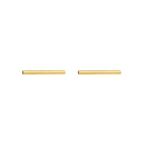 Long Bar Stud Earrings