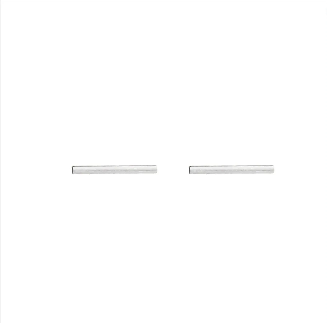 Long Bar Stud Earrings