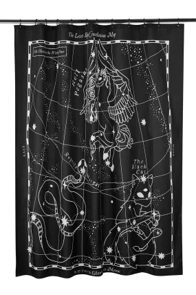 Lost Skies Shower Curtain