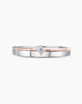 LVC Tresor Aria Diamond Wedding Band