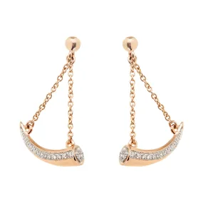 Mosi-oa-Tunya Earrings - Diamonds