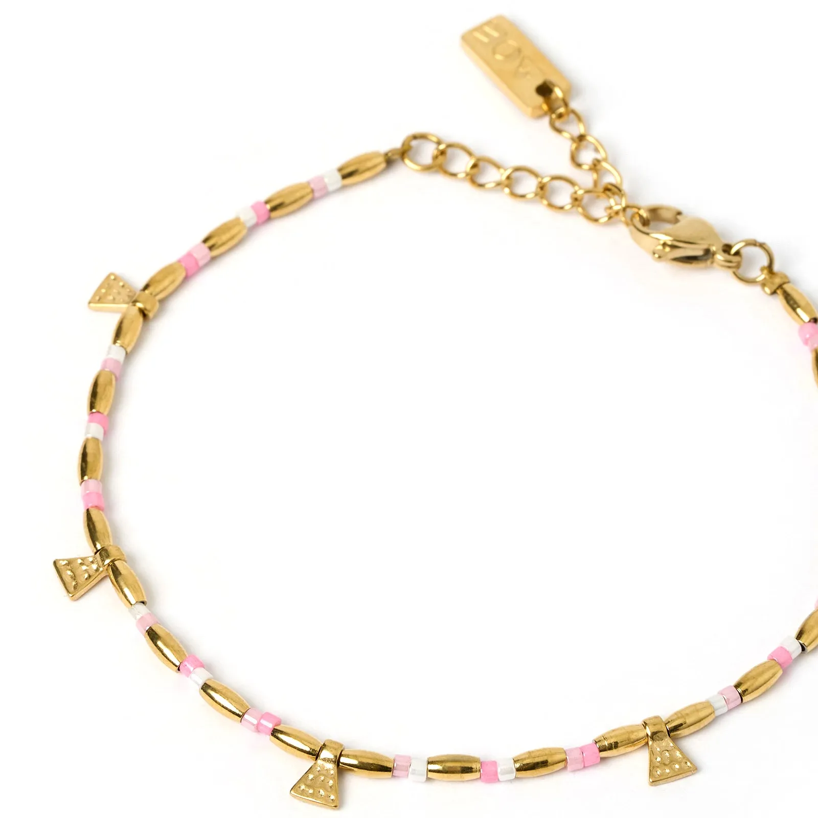 Natalia Gold Bracelet - Peony