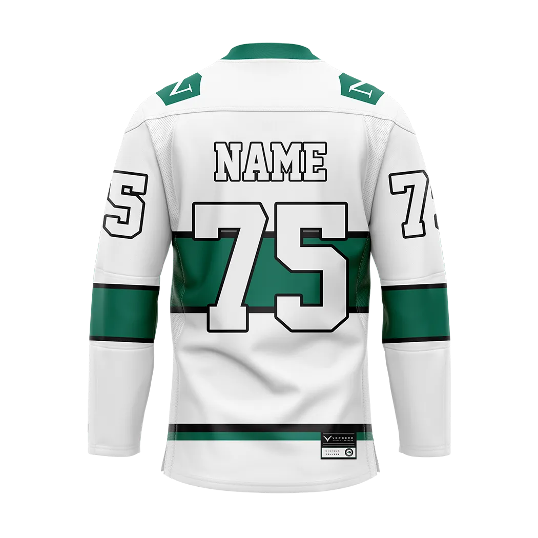 Nichols College Light Custom Replica Sublimated Jersey