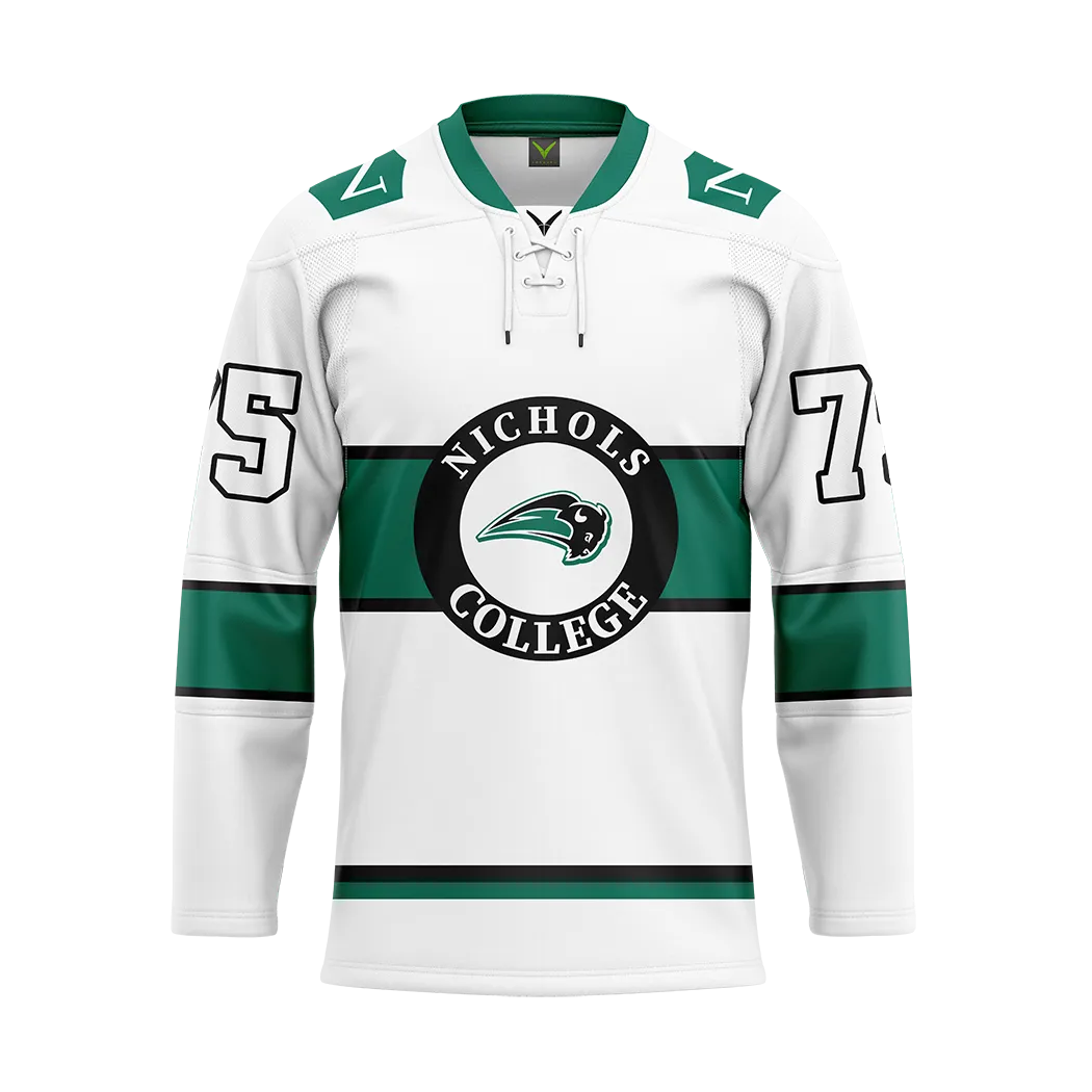 Nichols College Light Custom Replica Sublimated Jersey