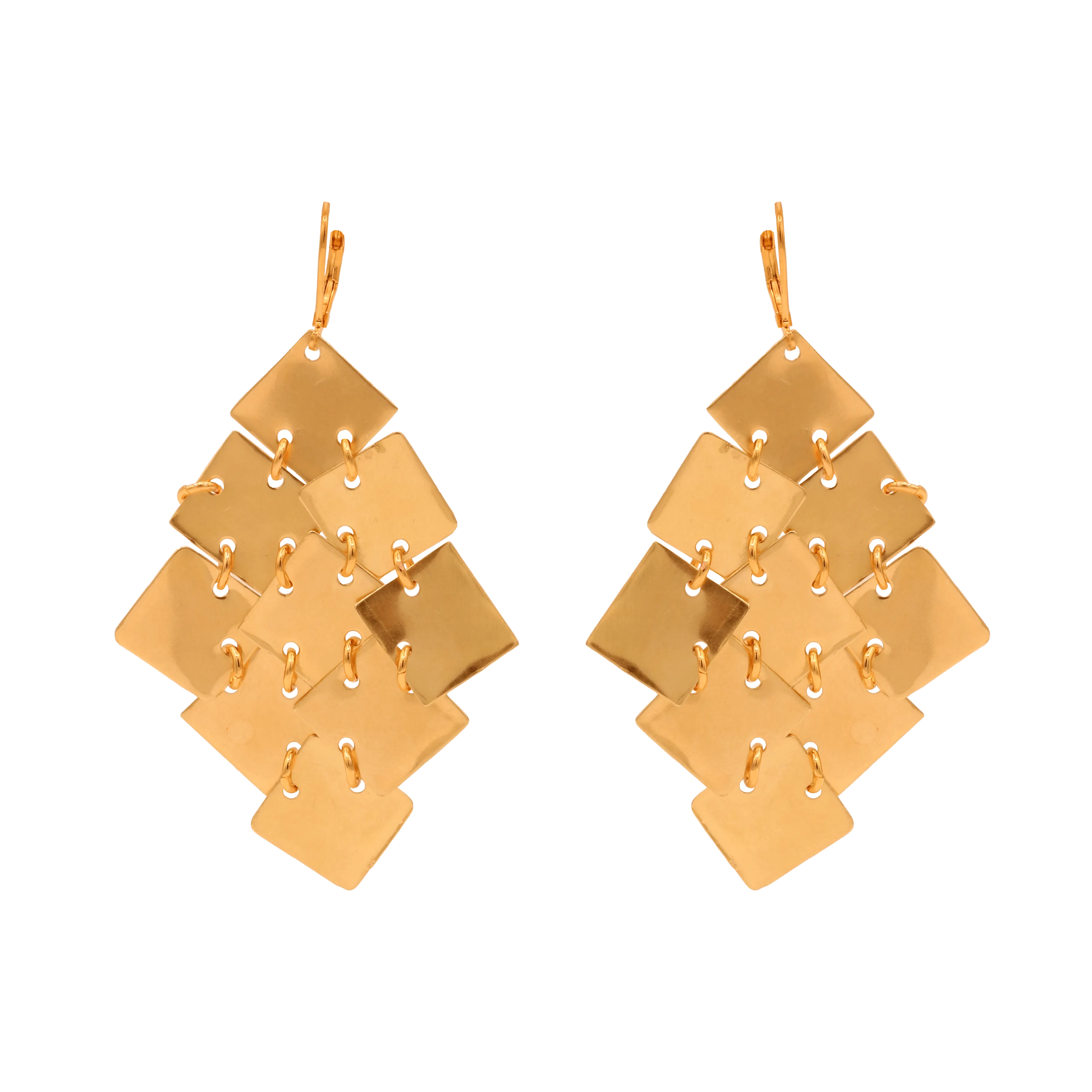 Pixel Chainmail Earrings