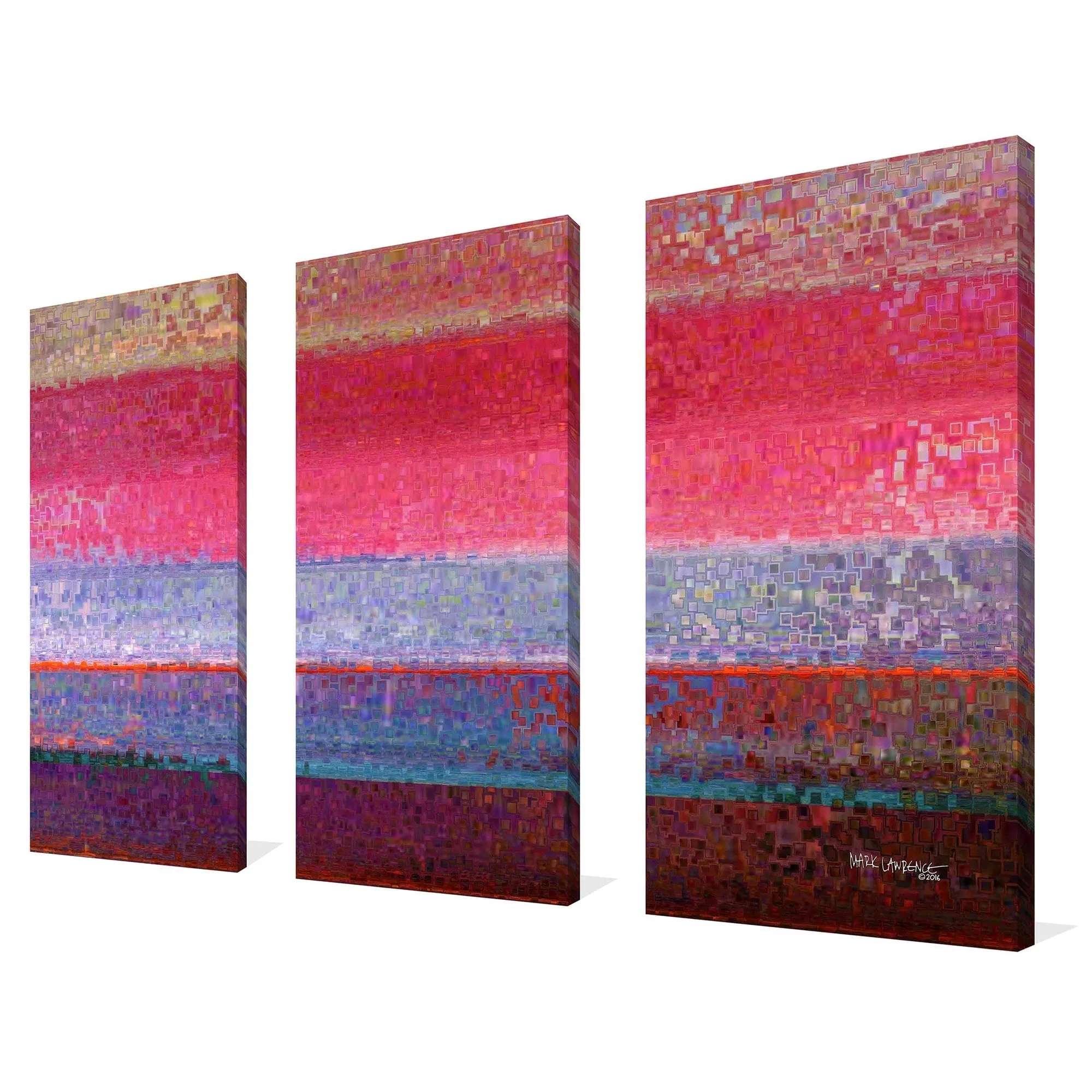 "1 Peter 2 24 " by Mark Lawrence 3 Piece Set on Canvas