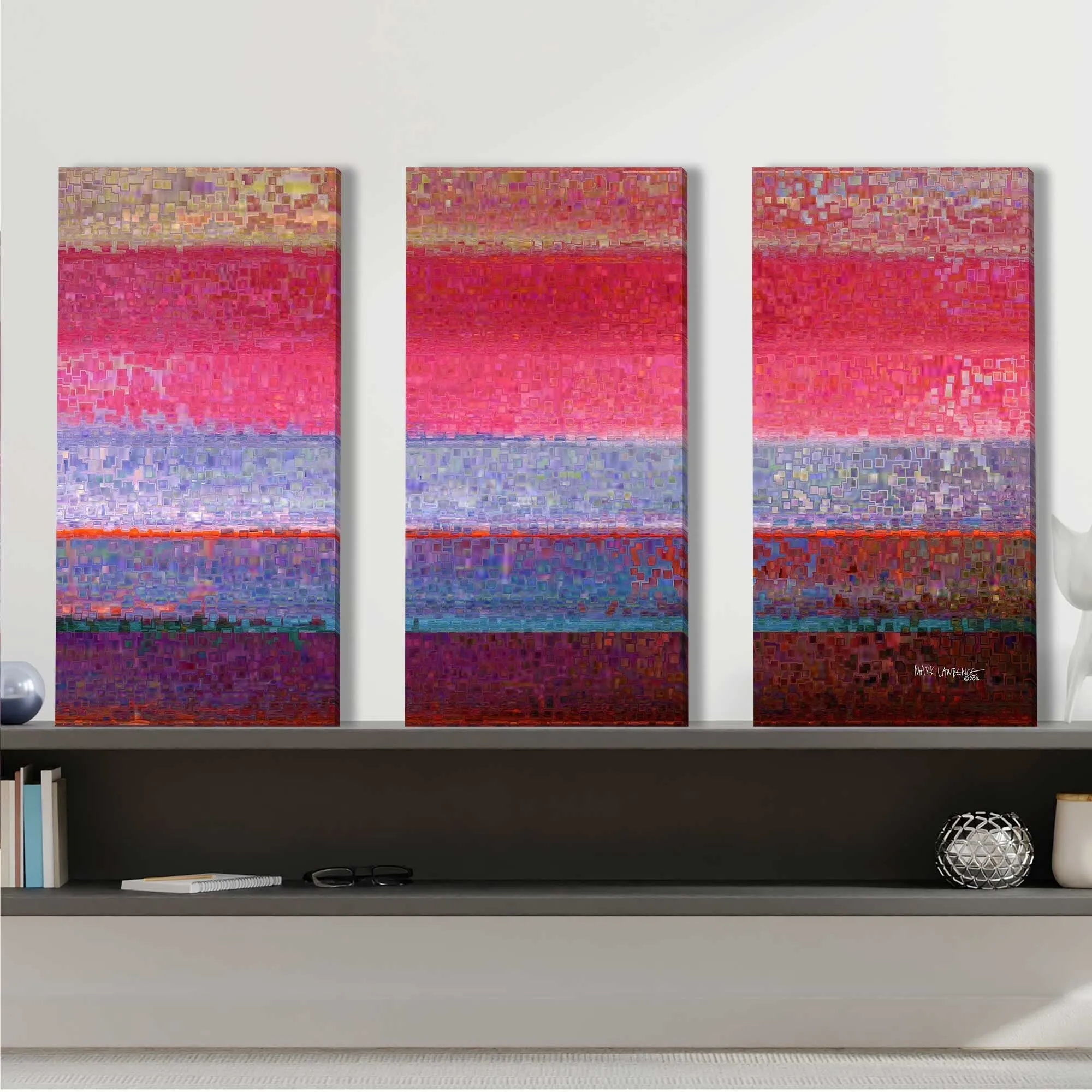 "1 Peter 2 24 " by Mark Lawrence 3 Piece Set on Canvas