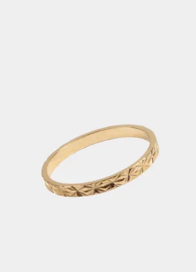 Ring | Agnes Aura | Eternity | 18K Gold Plated