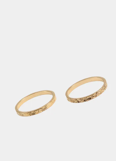 Ring | Agnes Aura | Eternity | 18K Gold Plated