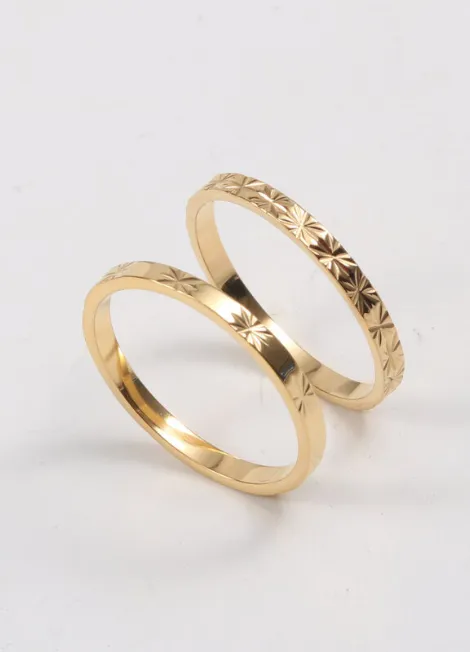 Ring | Agnes Aura | Eternity | 18K Gold Plated