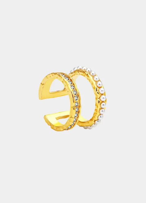 Ring | Scarlet Mix | 18K Gold Plated