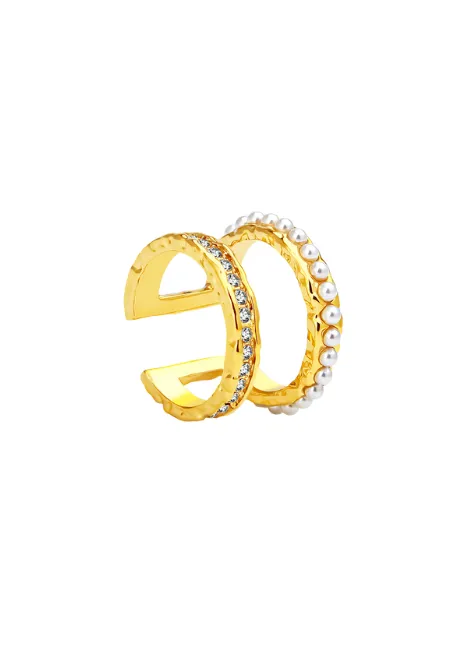 Ring | Scarlet Mix | 18K Gold Plated