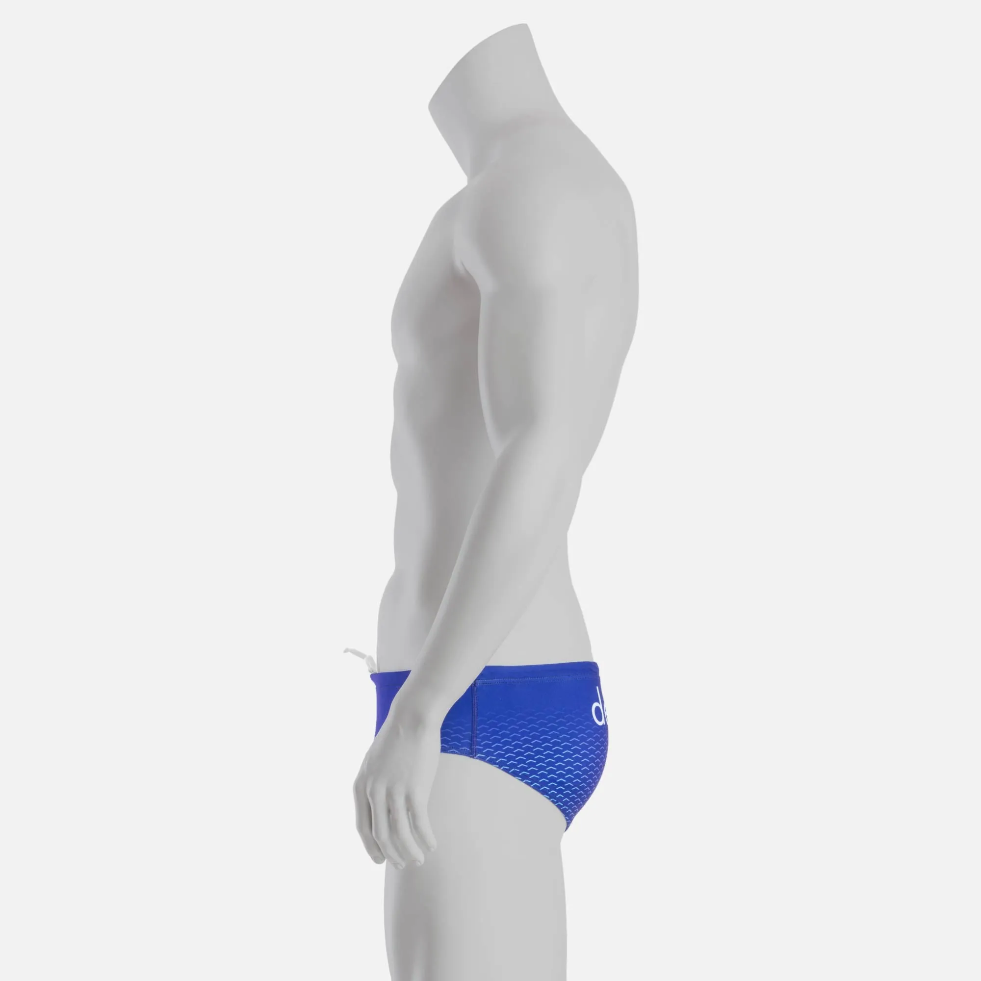 rise 1.0 swim brief - royal & white