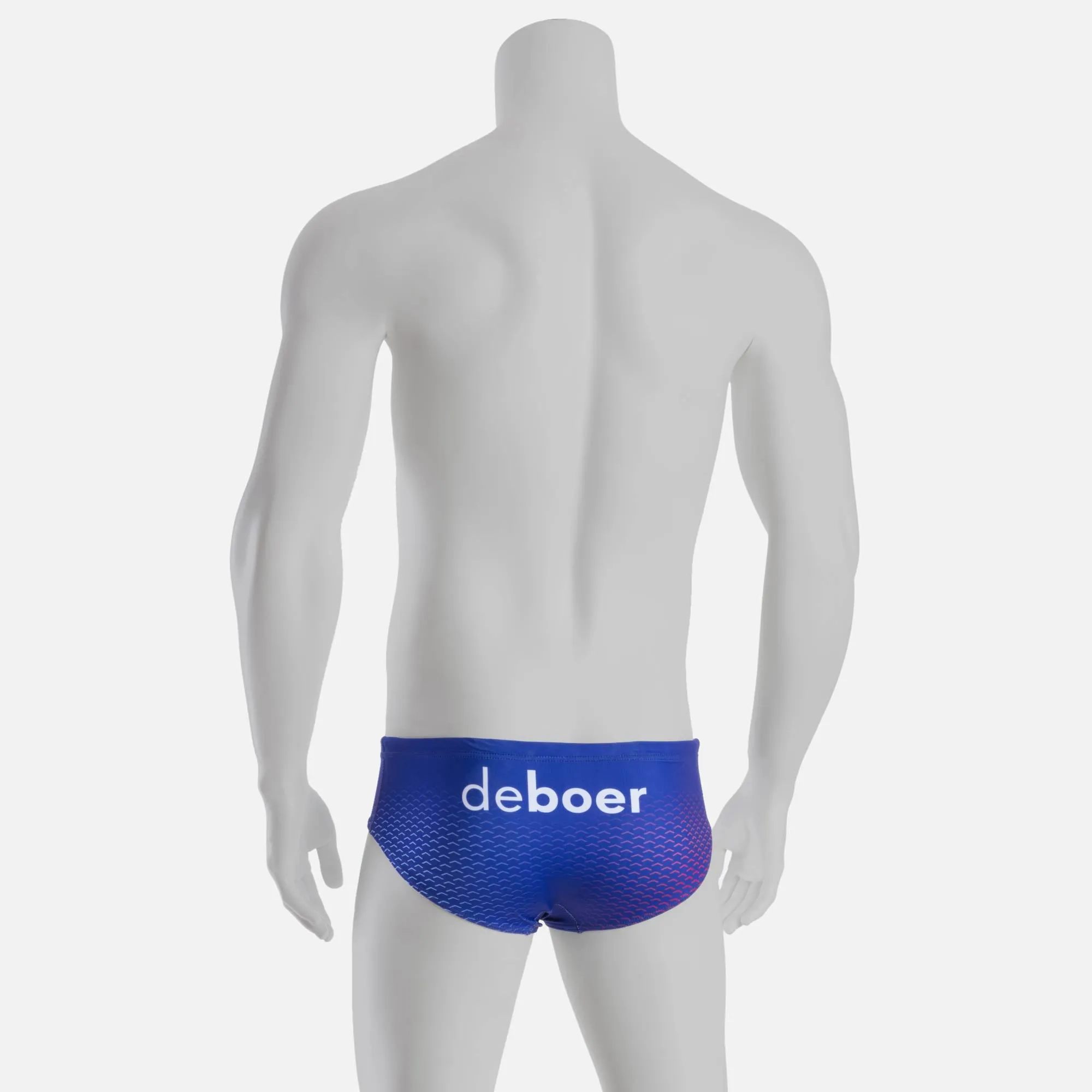 rise 1.0 swim brief - royal & white