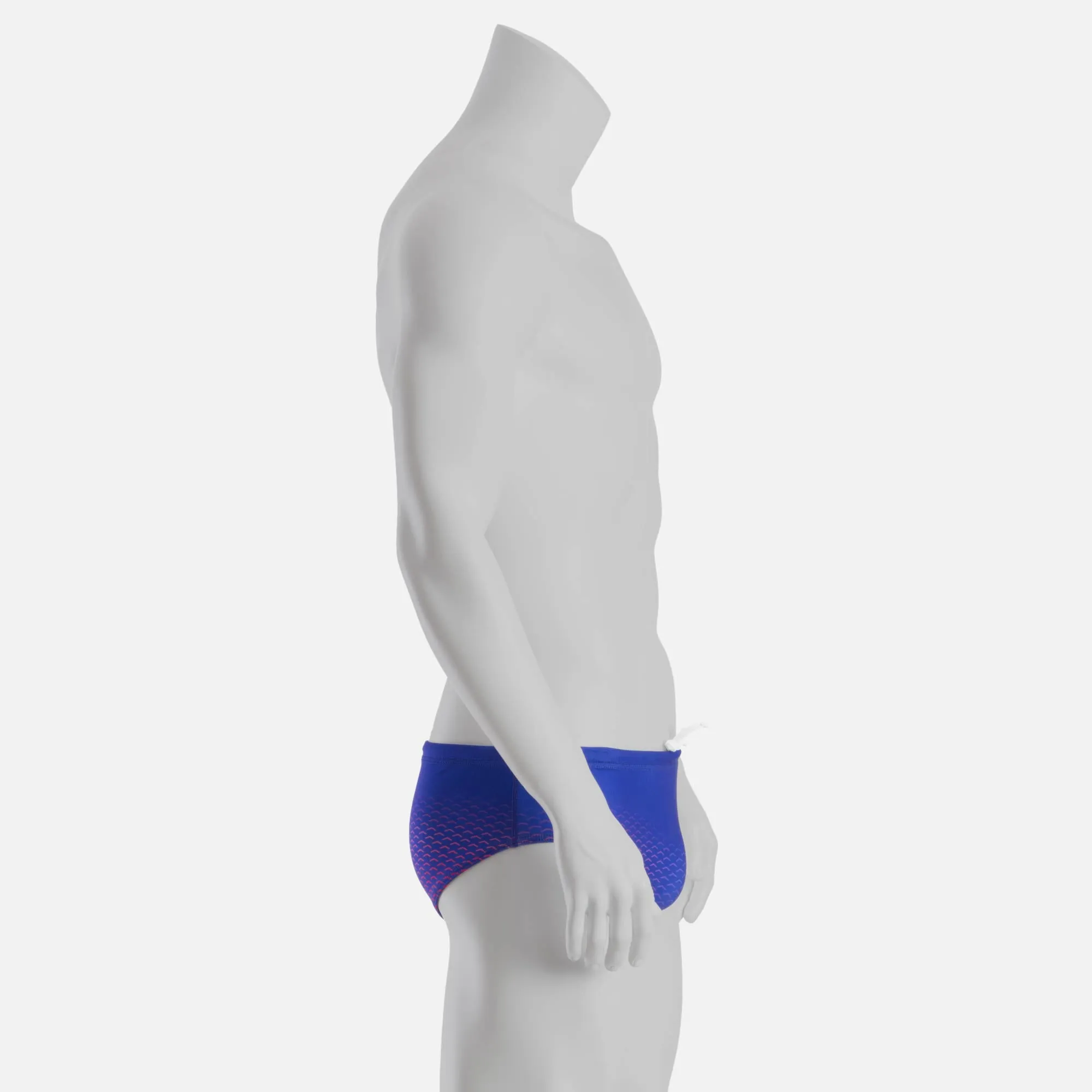 rise 1.0 swim brief - royal & white