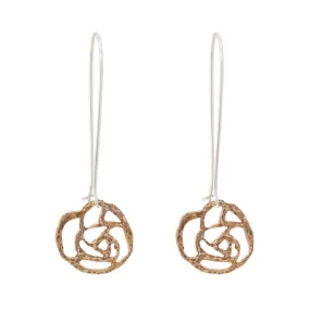 Rose cut out Earrings | Small