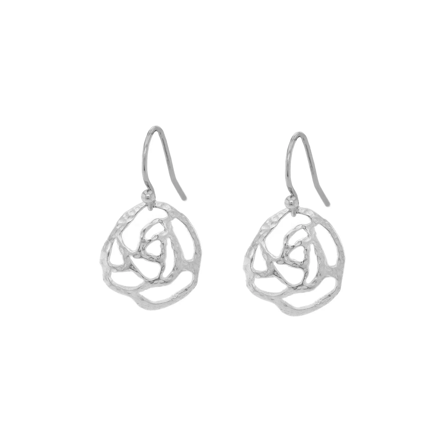 Rose cut out Earrings | Small