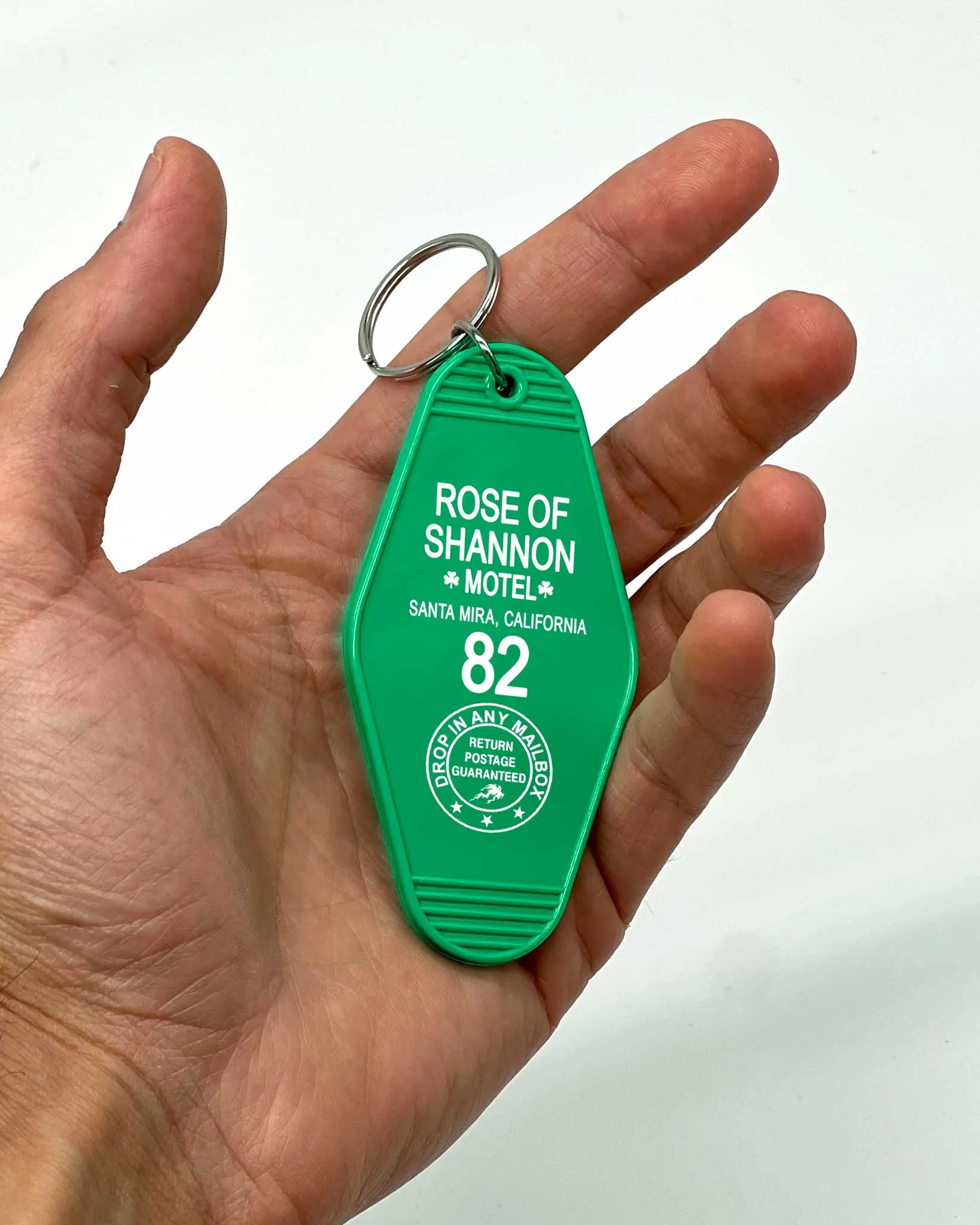 Rose of Shannon Motel Keychain