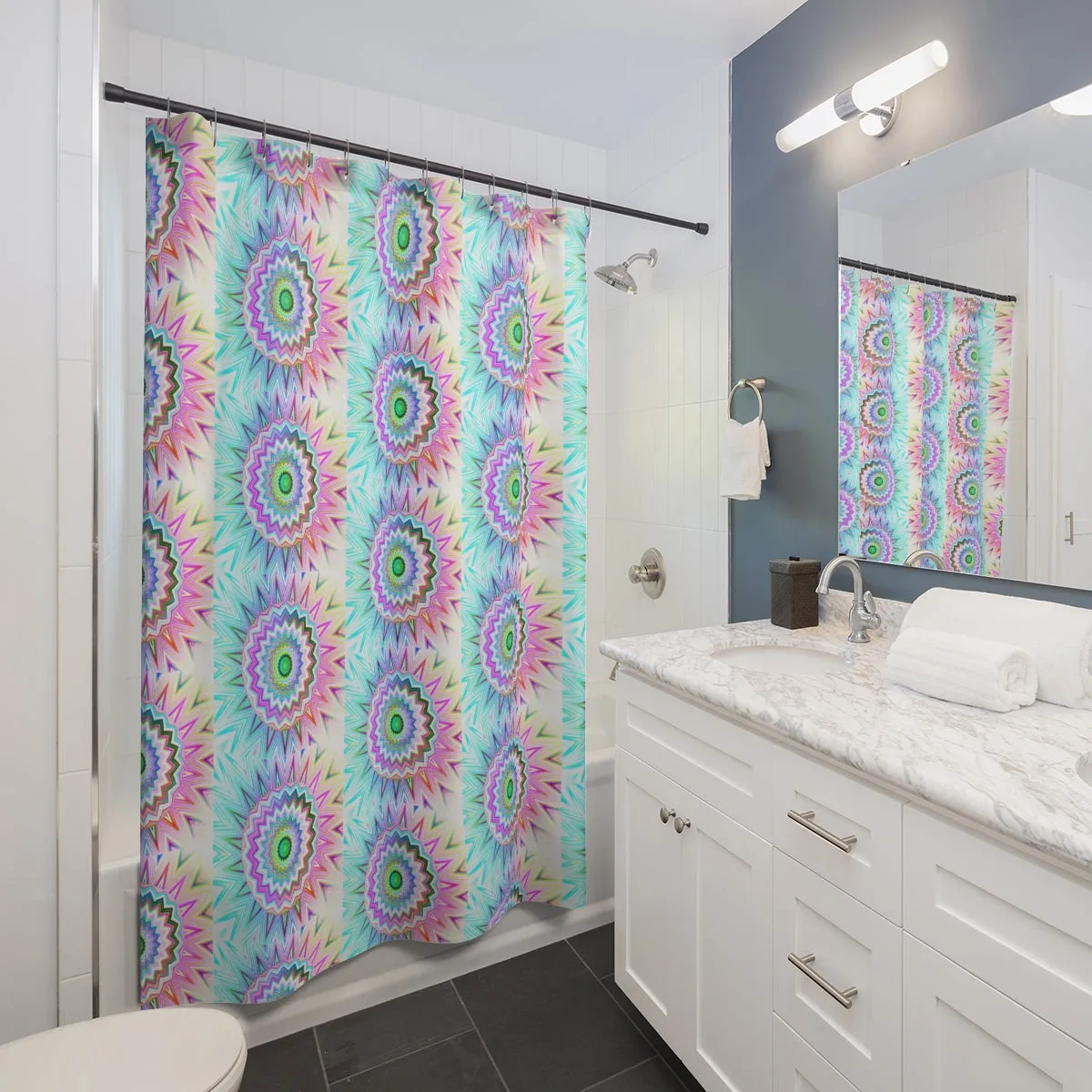 Shower Curtains SUNBURST DELIGHT