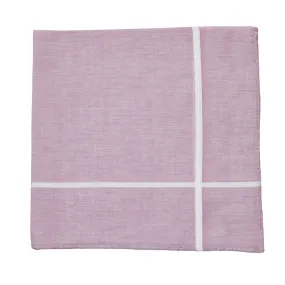 Simonnot Godard Violet Cotton Handkerchief