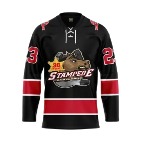 Stampede Authentic Sublimated With Twill Replica Jersey