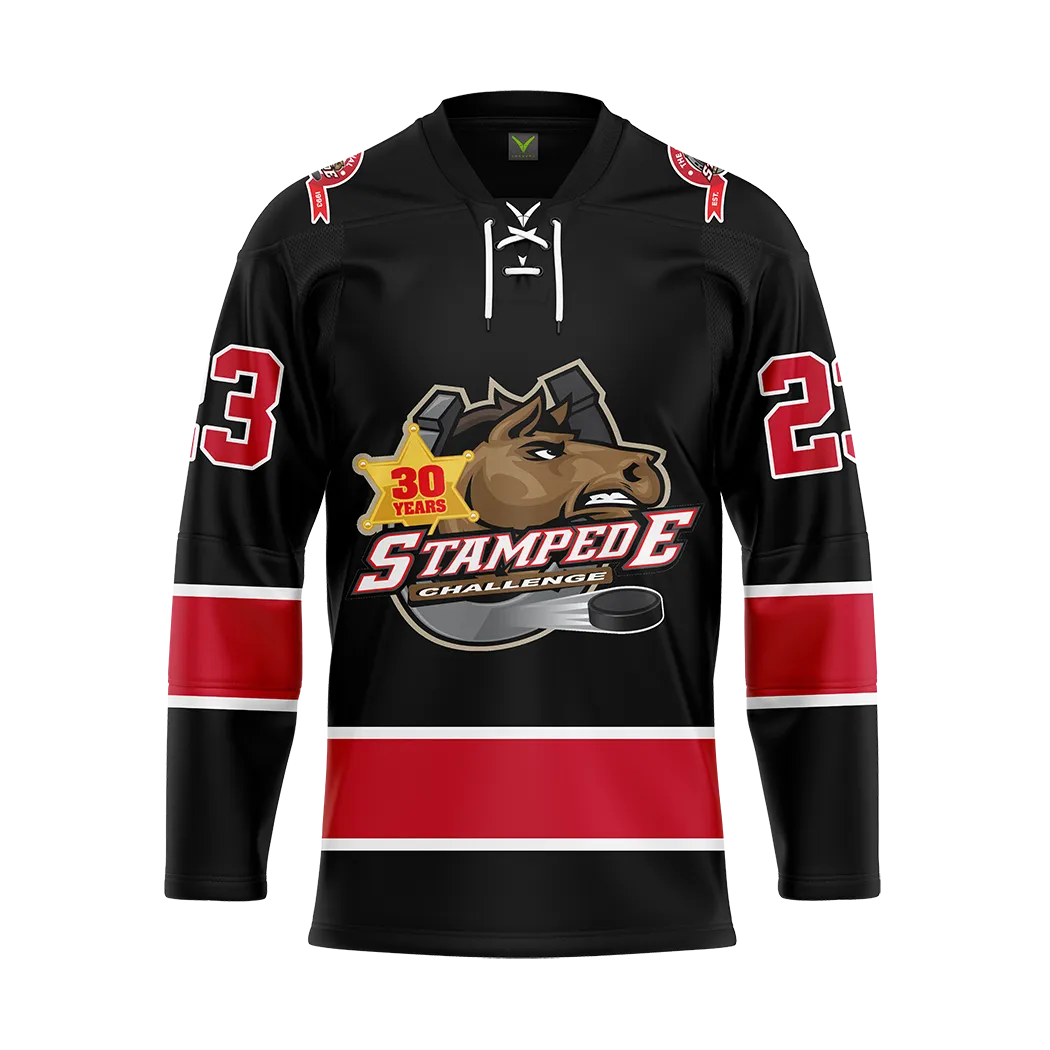 Stampede Authentic Sublimated With Twill Replica Jersey