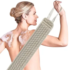 Suntee Exfoliating Back Scrubber and Exfoliating Sponge Pad