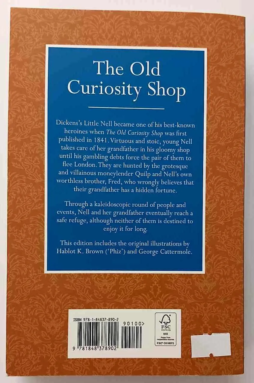 THE OLD CURIOSITY SHOP - Charles Dickens