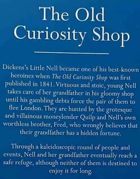 THE OLD CURIOSITY SHOP - Charles Dickens