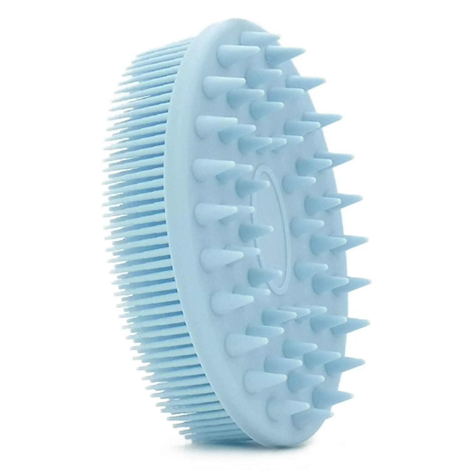 Upgrade Silicone Body Scrubber and Hair Shampoo Brush