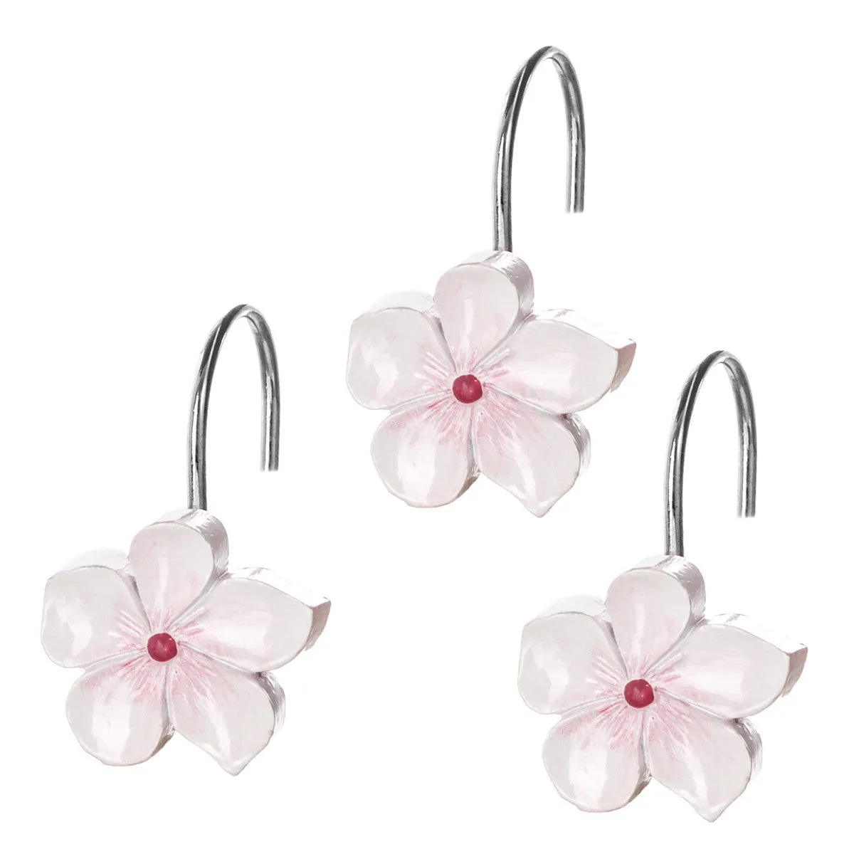 Vanda 12 Shower Curtain Hooks  (Wholesale)