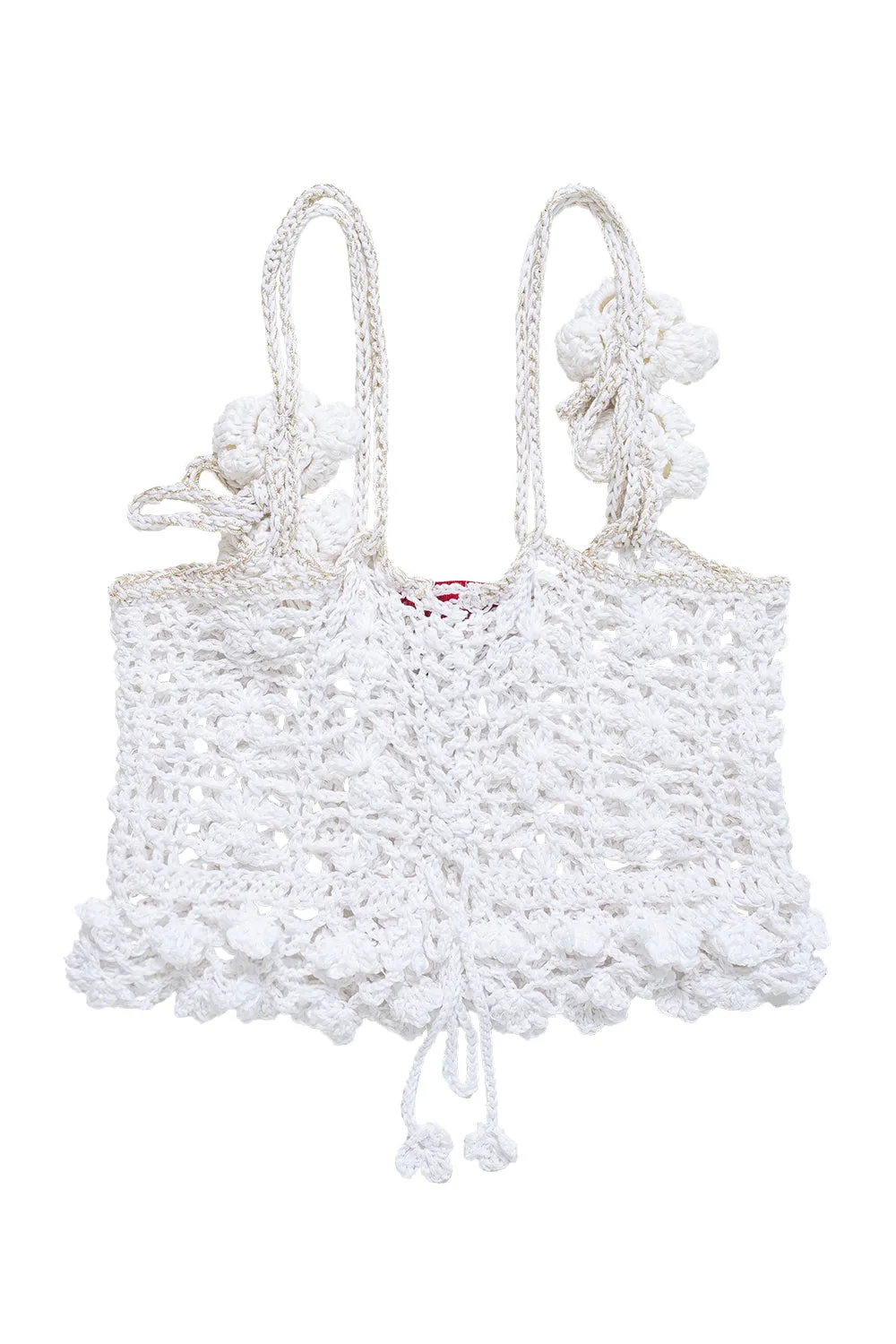 White Vanilla Handmade Crochet Top