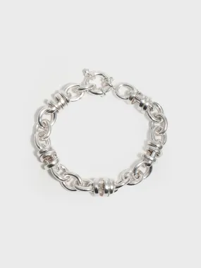 Whorl Chain Bracelet